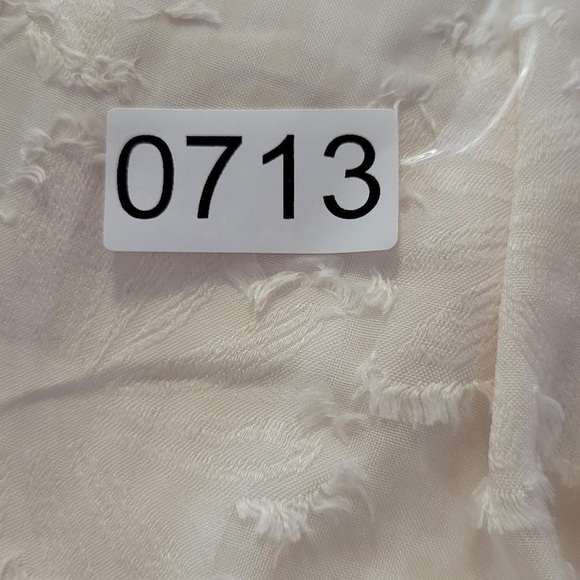 LENA Floral Jacquard Tiered Maxi Dress Ruffle Trim Sweetheart Empire Waist Sz M - Picture 10 of 10